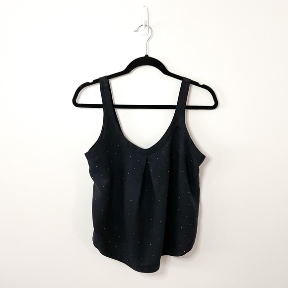 Hurley Black & Studded Tank Top Size Small - Picture 3 of 9